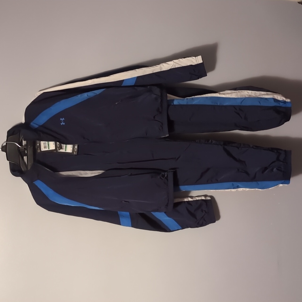 UNDER ARMOUR WOMEN'S ICON CRINKLE SWEAT SUIT SIZE LARGE (NWT)